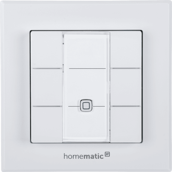 Homematic IP Безжичен стенен бутон - 6 бутона